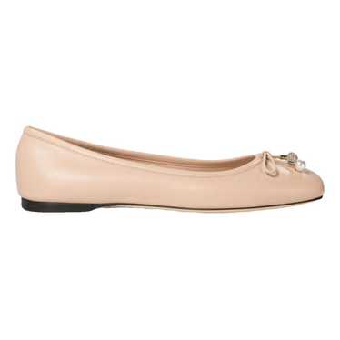 Jimmy Choo Leather ballet flats