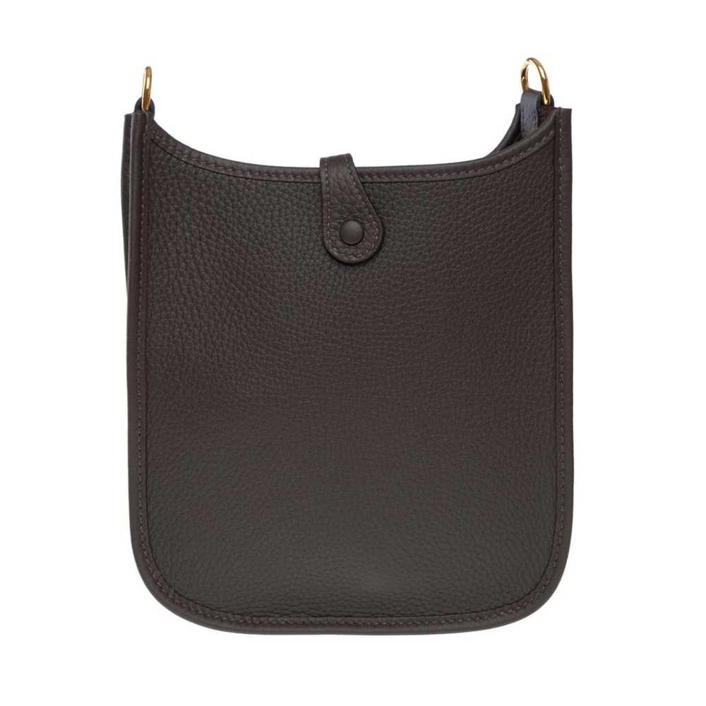 Hermès Mini Evelyne leather crossbody bag - image 4