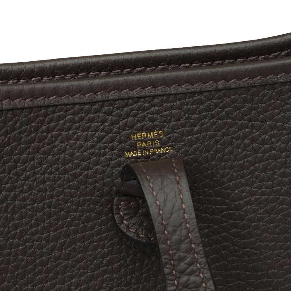 Hermès Mini Evelyne leather crossbody bag - image 7