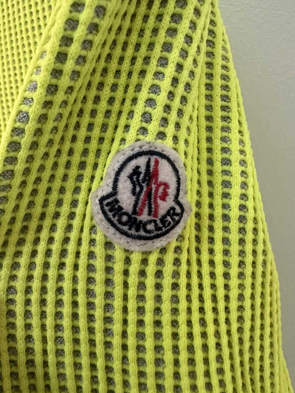 Moncler Moncler | Neon Green Maglia Tricot Cardig… - image 4