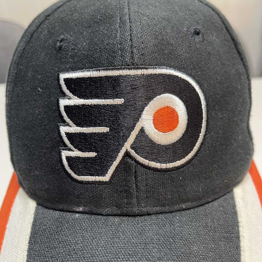 NHL NWT Vtg 90s PHILADELPHIA FLYERS SNAPBACK HAT - image 4