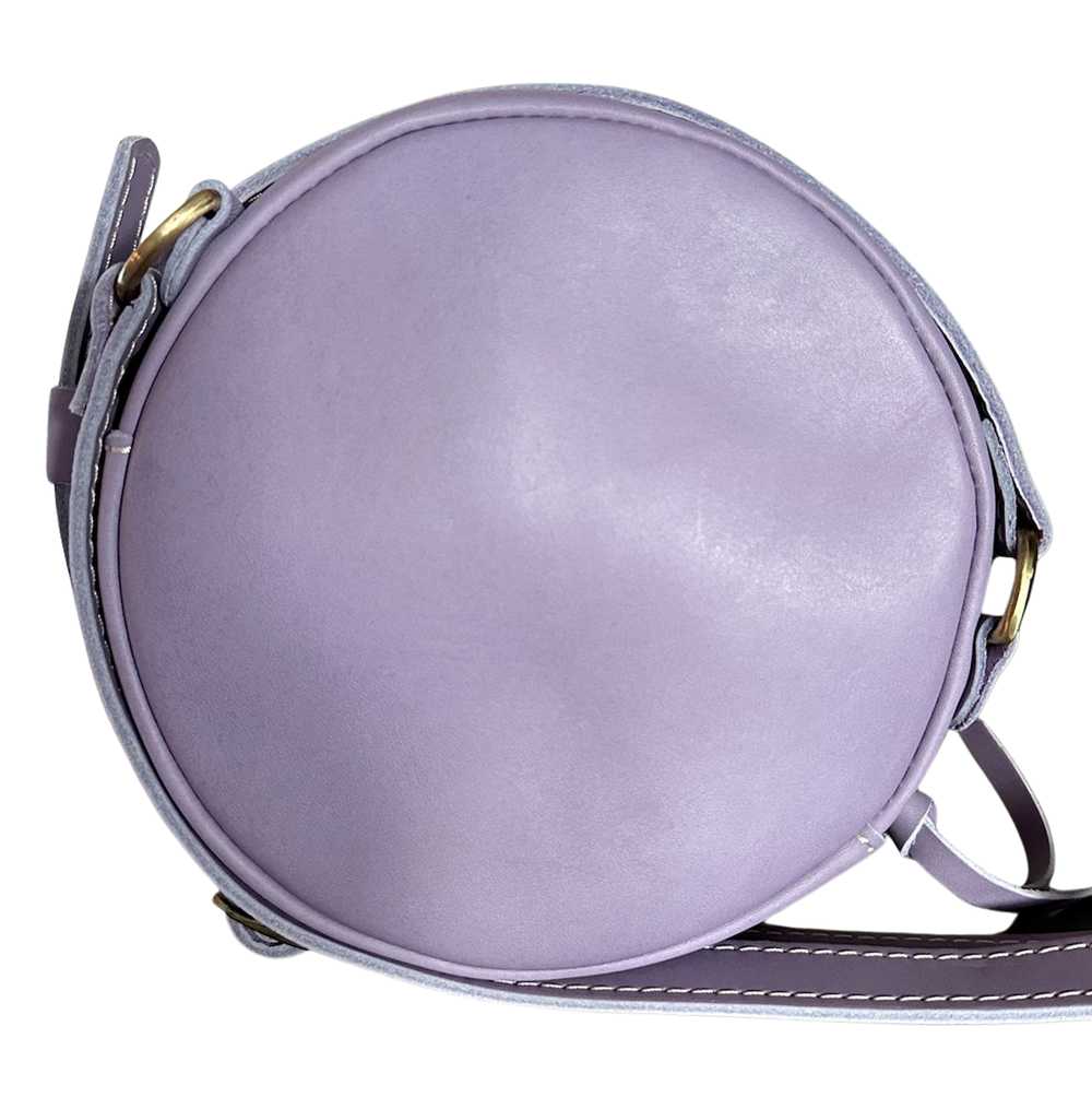 Portland Leather Circle Crossbody - image 1