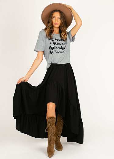 Joyfolie Bae Skirt in Black - image 1