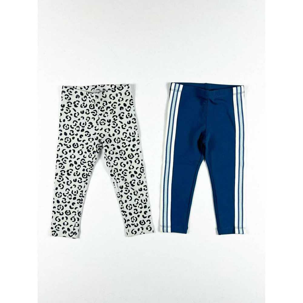 Tea Collection NEW Leopard Print Blue Sporty Stri… - image 2