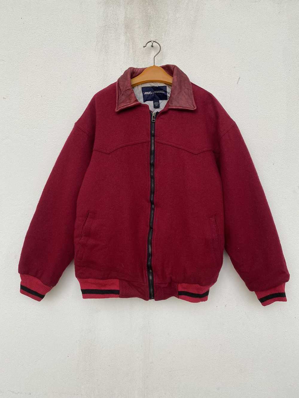 American Apparel × Made In Canada × Varsity Jacke… - image 2