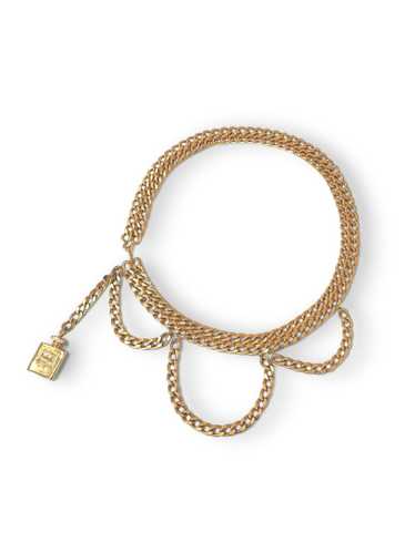 CHANEL Iconic Coco Chanel chainlink belt