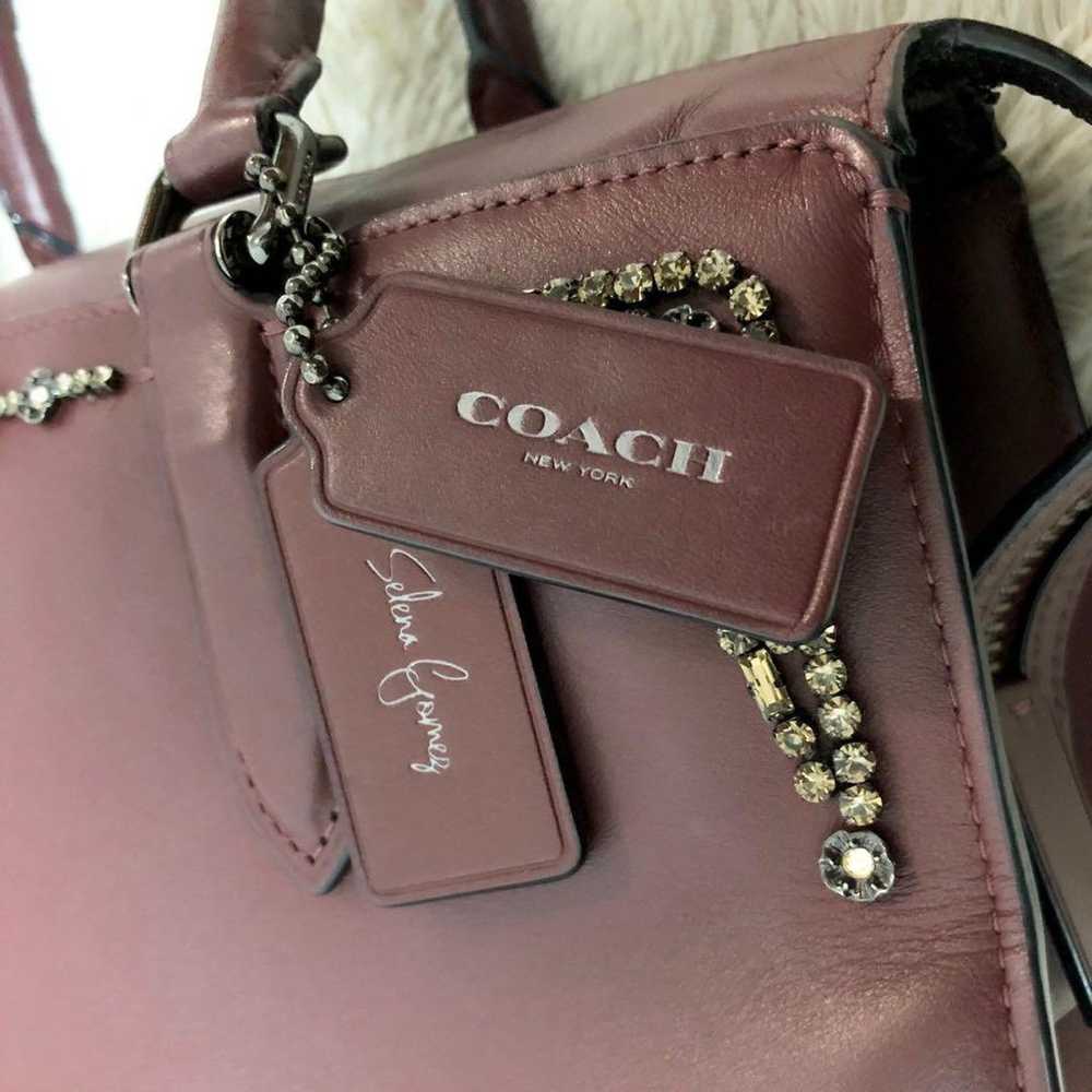 COACH Leather Handbag Selena Gomez Collaboration - image 5