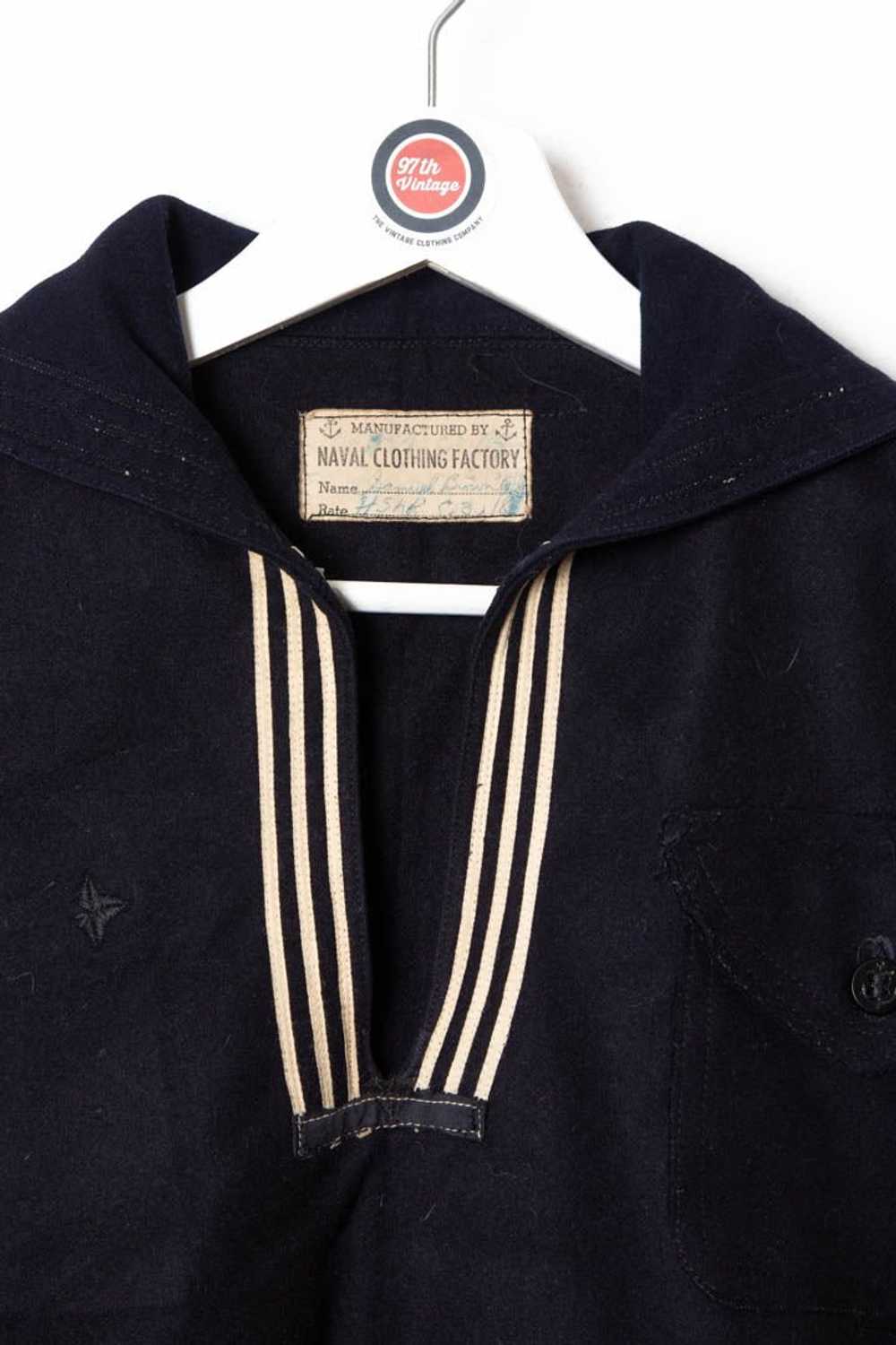 WW2 US Navy Naval Clothing Factory Wool Uniform (… - image 3