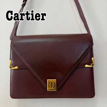 Excellent condition Cartier Must Line Leather Sho… - image 1