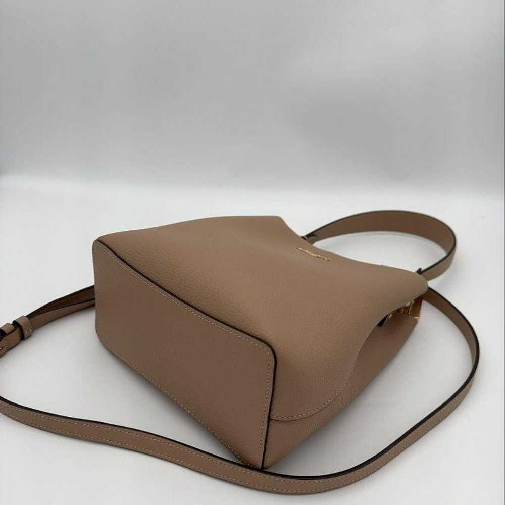 Coach Shoulder Bag 2-way Handbag 1011 Beige - image 7