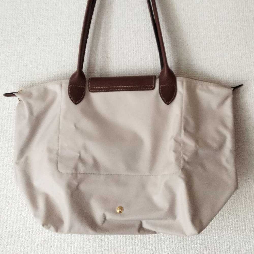 Longchamp Tote Bag Beige L - image 2