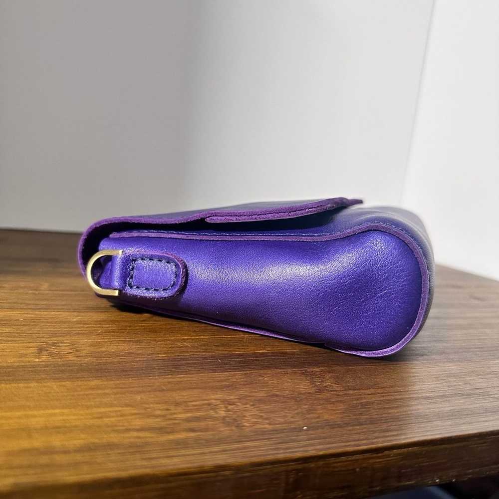 Amethyst Portland Leather Goods Medium Metro Cros… - image 5