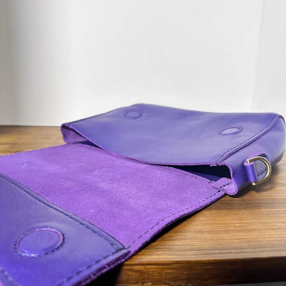 Amethyst Portland Leather Goods Medium Metro Cros… - image 7