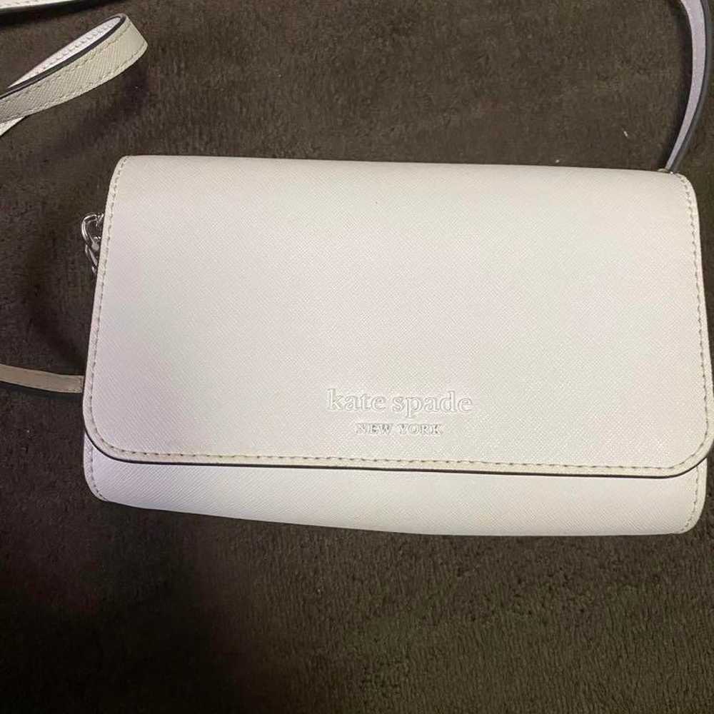 Kate Spade Clutch Bag White - image 2