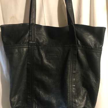 Isabella Fiore black leather bag