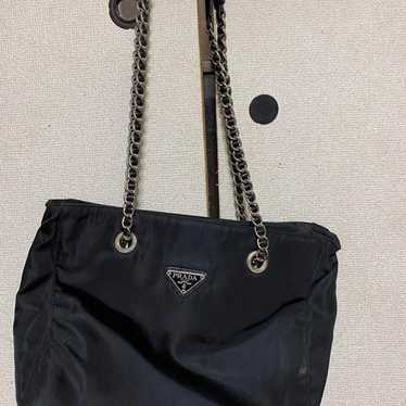 PRADA Bag Shoulder Bag Chain