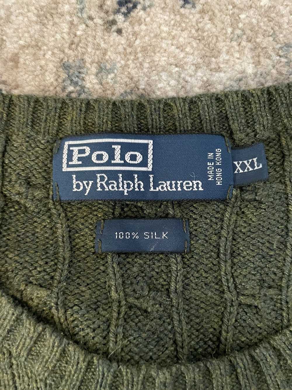 Polo Ralph Lauren × Vintage The Iconic Silk Cable… - image 3