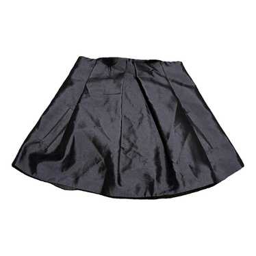 NIKKI CHASIN Silk mid-length skirt