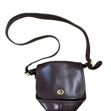 Vintage Coach small black on sale bag -054-5121 distressed