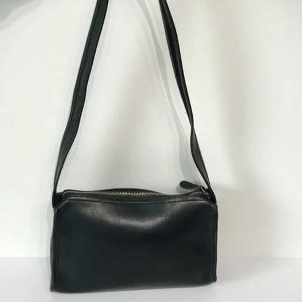 Authentic Vintage Coach Legacy Black Leather Zip … - image 3