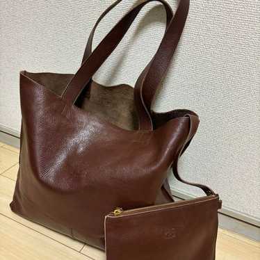 【Excellent Condition】 Il Bisonte Leather Tote Bag… - image 1