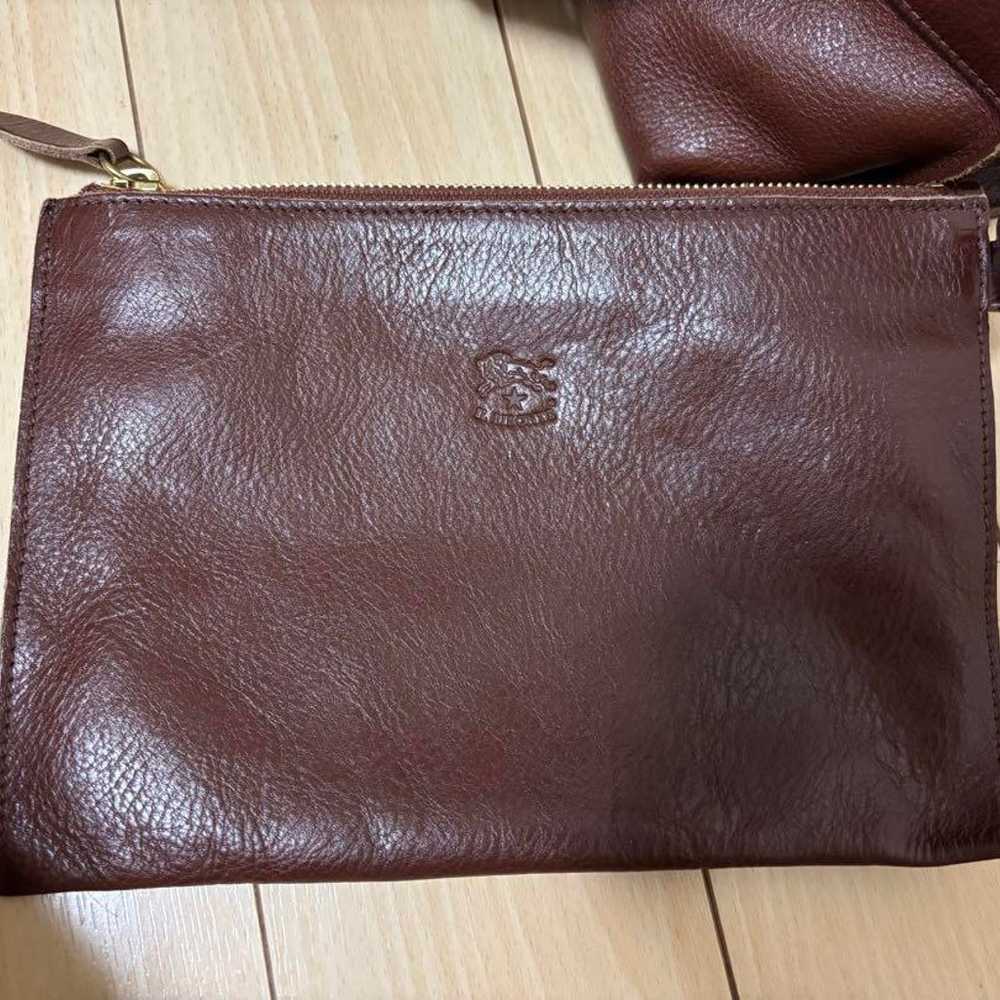 【Excellent Condition】 Il Bisonte Leather Tote Bag… - image 6