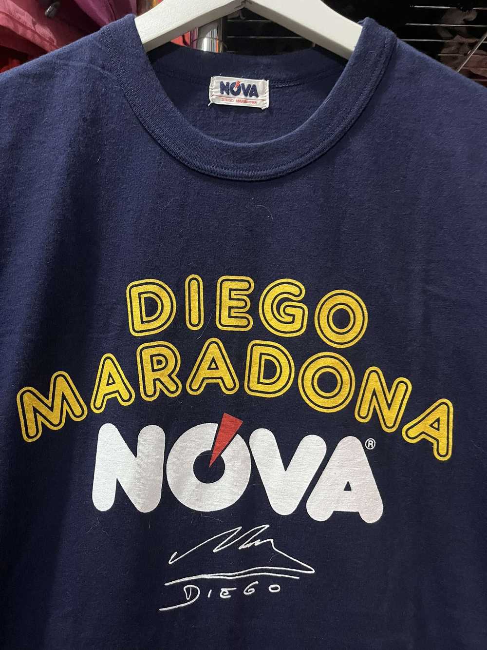 Rare × Soccer Jersey × Vintage Diego Maradona Nov… - image 2