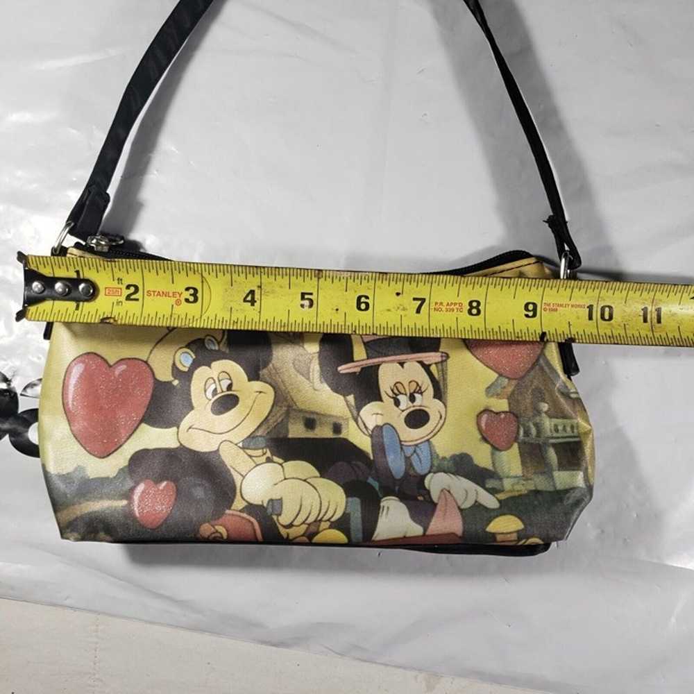 Vintage 11/2011 Minnie and Mickey purse bag small… - image 9