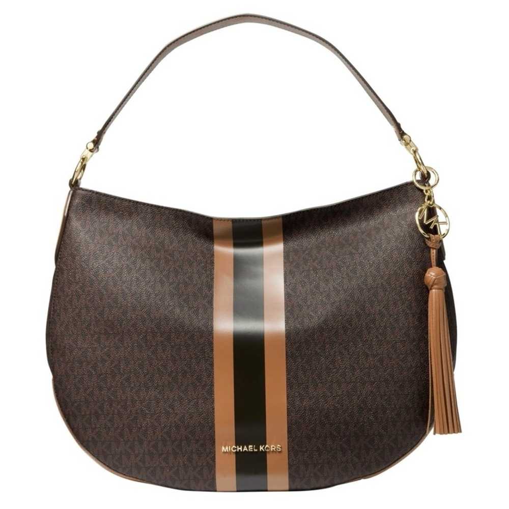 Michael Kors Brooke Signature Hobo Bag Signature … - image 1