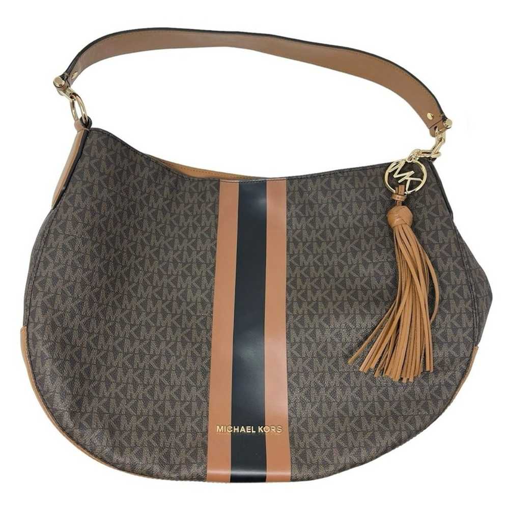 Michael Kors Brooke Signature Hobo Bag Signature … - image 3