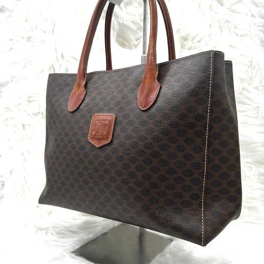 [Celine] Celine Macadam Pattern Handbag Triomphe … - image 1