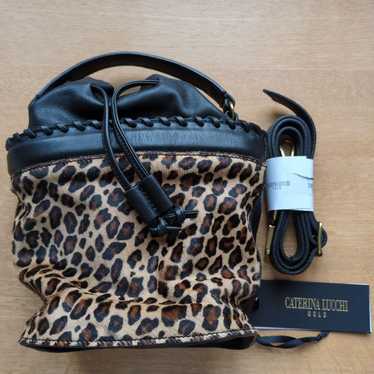 CATERINA LUCCHI Hairon & Leather Bag