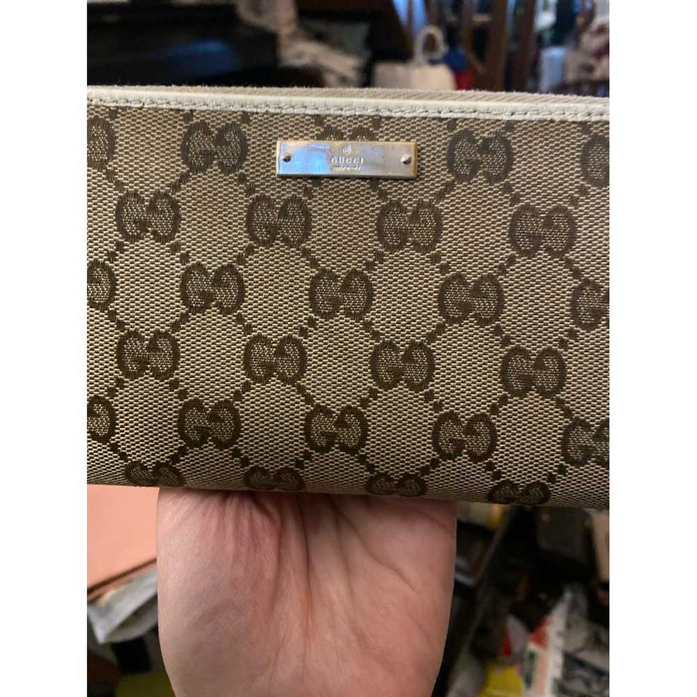 Gucci Continental cloth wallet - image 2