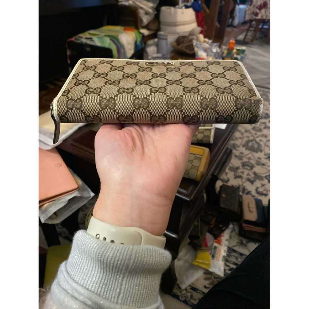 Gucci Continental cloth wallet - image 3