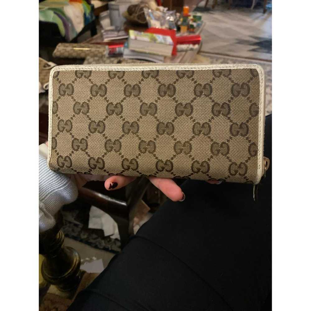 Gucci Continental cloth wallet - image 7