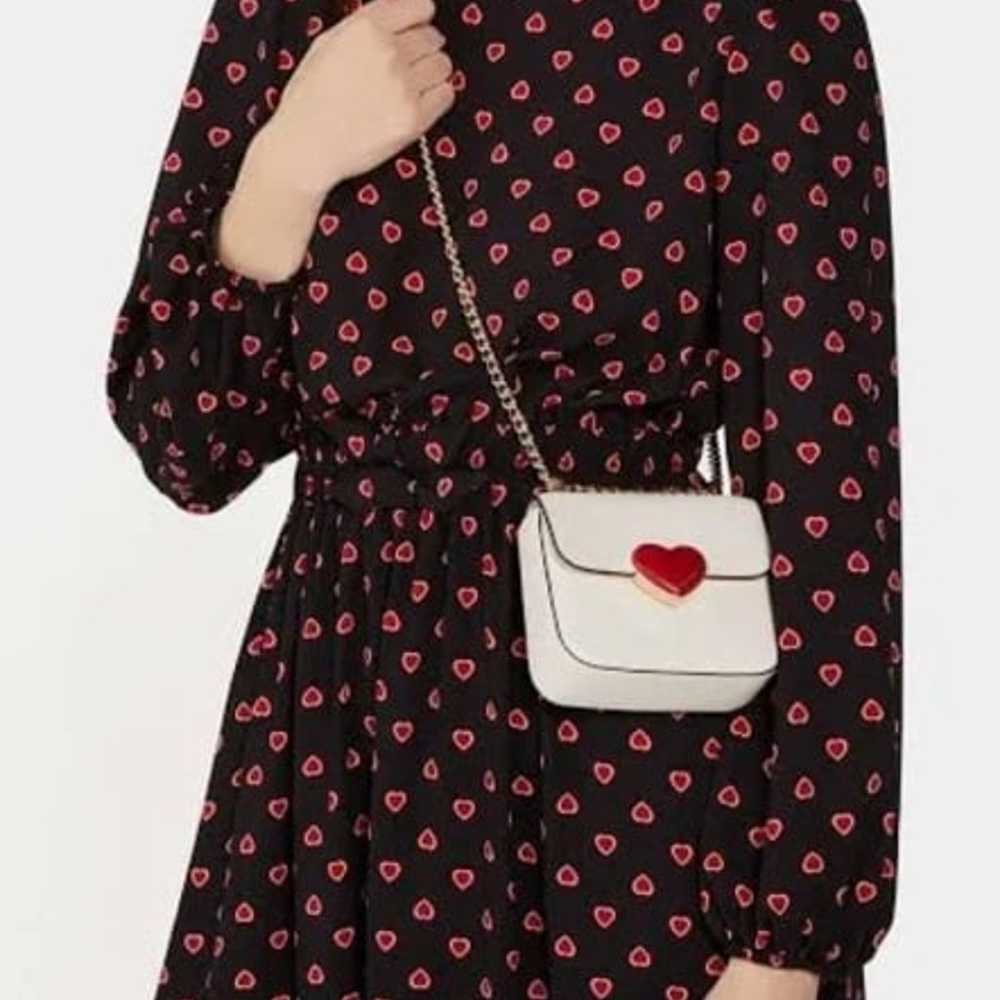 Kate Spade Heart Crossbody and Card Holder - image 5