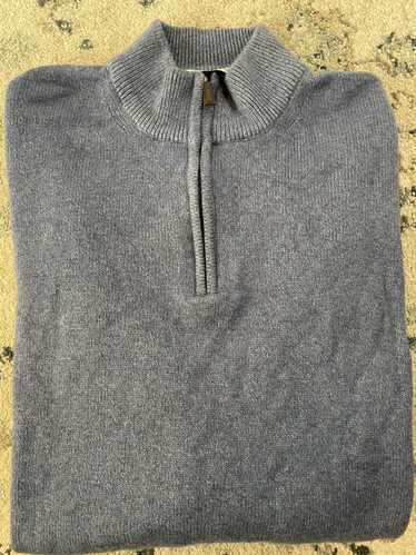 Peter Millar Italian Made Cashmere Blend 1/4 Zip … - image 1