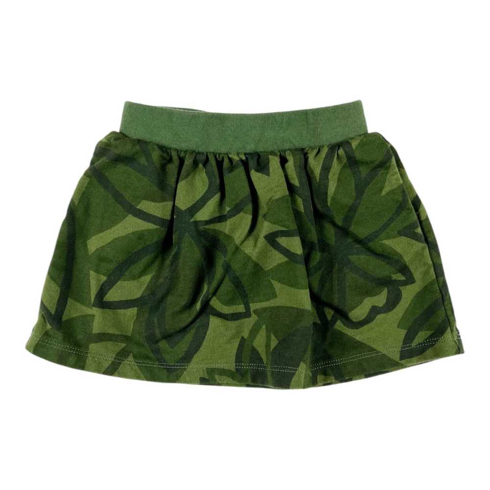 Tea Collection Tropical Camouflage Green Skirt - image 1