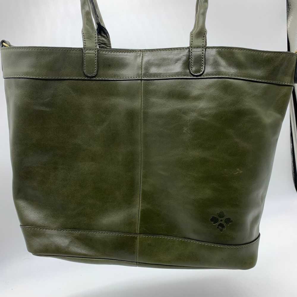 Patricia Nash Convertible Leather Mallory Tote So… - image 2