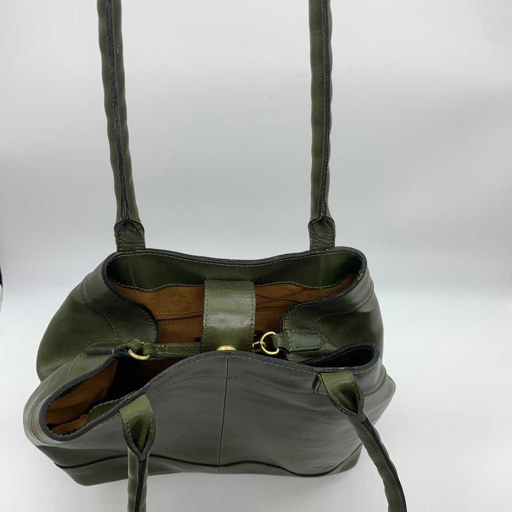 Patricia Nash Convertible Leather Mallory Tote So… - image 3