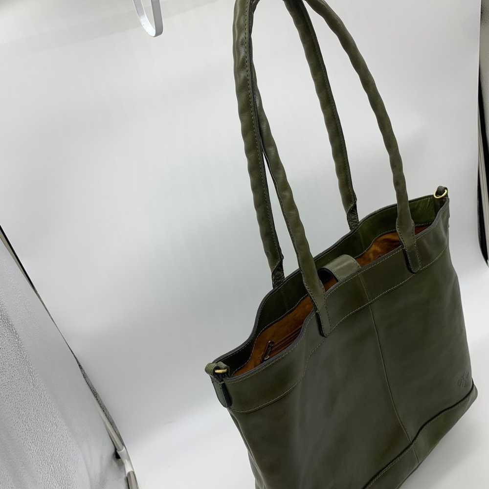 Patricia Nash Convertible Leather Mallory Tote So… - image 9