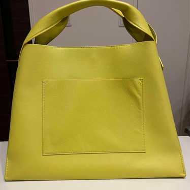 【TOV】Genuine Leather Yellow Bag - image 1