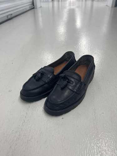 Designer Slim Leather Japanese Black Casual Loafer