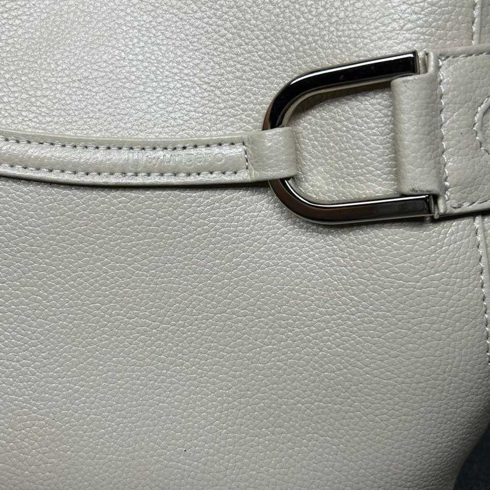 Yves Saint Laurent shoulder bag, white leather, l… - image 9