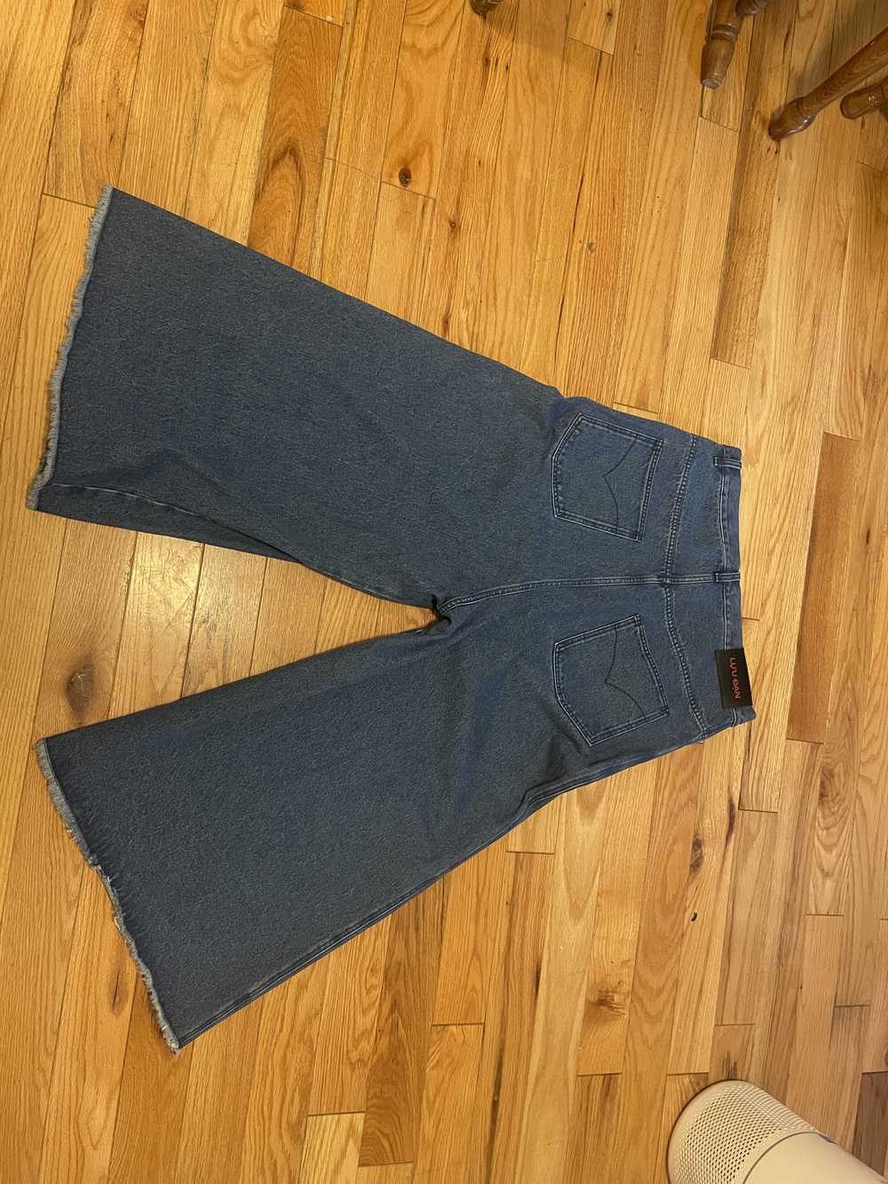 LUU DAN Baggy Blue Cropped Jeans - image 2