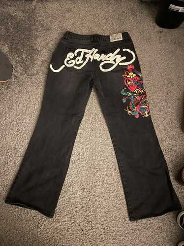 Ed Hardy Baggy Dragon Low Waist Ed Hardy Jeans