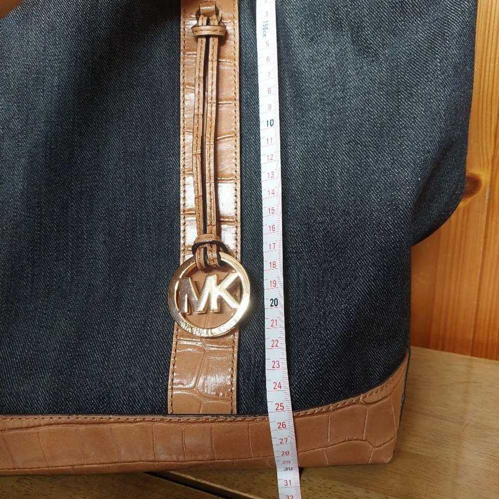 Michael Kors denim tote bag. - image 3