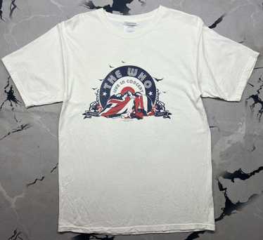 Band Tees × Rock Band × Vintage The Who Band Live… - image 1