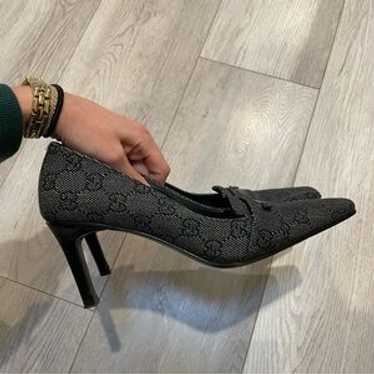 Gucci vintage monogram heels - Gem