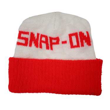 Vintage Vintage Snap On Tools Spellout Knit Beanie - image 1